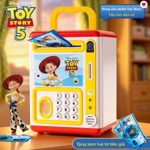 Disney | Hộp Tiết Kiệm Có Mật Khẩu Vân Tay Quà Tặng Cho Trẻ Em