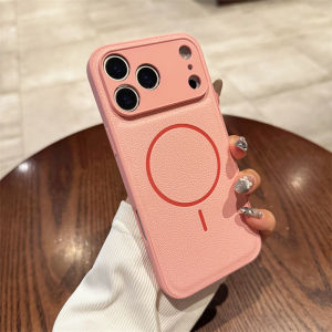 Faux Leather Magnetic Shockproof Phone Case