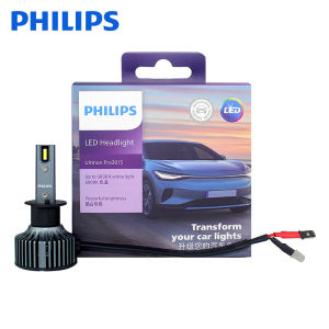 Philips | Philips LED H1 Ultinon Pro3015 12V/24V 6000K Bright White Auto Headlight LED Lamps 2x