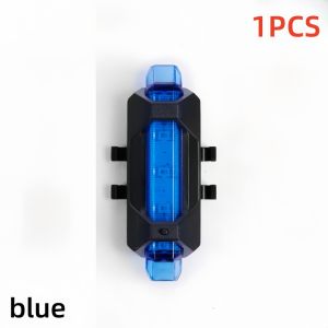 Bicycle taillights night riding warning lights USB rechargeable high brightness strong light warning lights (multiple options)