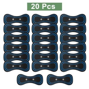 10/20Pcs Tens Body Massager Gel Pads EMS Neck Massage Patch Replacement Trainer Hip Exerciser Slimming Muscle Stimulator Sticker