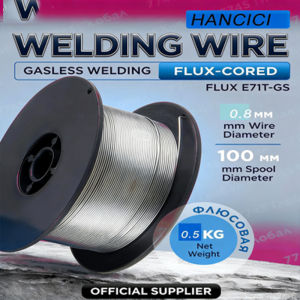 0.5Kg E71T1C Flux Cored Welding Wire/Solder Wire Gas protection 0.8mm/1.0mm Welding Machine Tools/Accessoies/Carbon steel