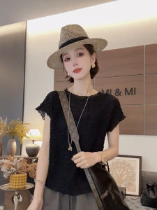 ZHILU | Textured Loose Fitting T-shirt