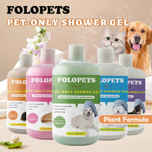 【FOLOPETS】Shampoo Kucing/Anjing 500ml Shampoo Groaming Anti Kutu Anti Jamur Bakteri