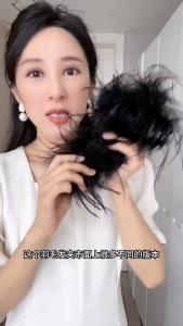 Feather Large Hair Clip Klip Rambut Berbulu Besar Korean Fashion Bow Hair Claw Clip Hair Accessories