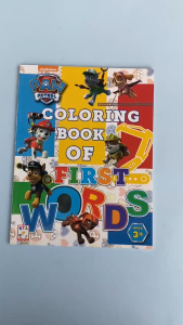 Paw Patrol - Coloring Book of First Words