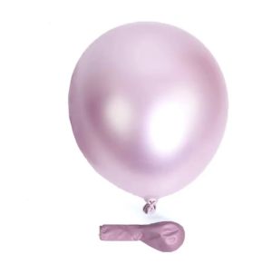Balon Latex Karet Chrome Super Metalik Glossy Mengkilap 18inch Jumbo