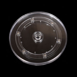 Hot Sale Turntable Transparent Acrylic 360 Rotating Display Stand Round Base Lazy Jewelry Decor Swivel Plates Furniture Hardware
