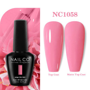 NAILCO 15ml Pure Color Nail Gel Polish HEMA TPO FREE Hybrid Varnish Semi Permanent Nail Art Design Soak Off UV Gel Nail Polish