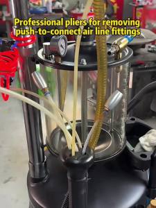 Pneumatic Disconnect Tool Disconnect Pliers Set Push-to-connect Pneumatic Fittings Removal Tool Quick Disconnect Pliers Air Hose