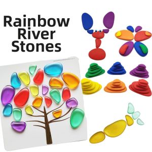 Educational Creative Development Colorful Pebble Toy
