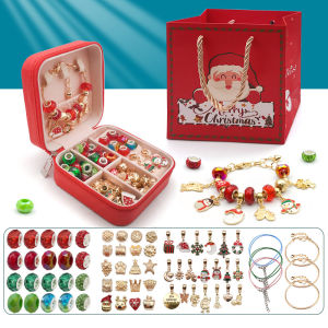 Charms Bracelet Making Kit With Jewelry Box Jewelry Making Kit Supplies Beads Gift Box DIY Bracelet Beads Jewelry Making Kits