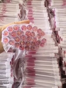 Suisui หลอดทดลองพลาสติกใส พร้อมฝาปิด 12x100 มม. 50 ชิ้น/แพ็ค