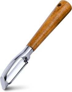 Dao Gọt Đa Năng Bằng Thép Không Gỉ Cao Cấp Lưỡi Dao Siêu Bén Và Tay Cầm Gỗ Thật Dùng Cho Trái Cây & Rau Củ Trong Nhà Bếp