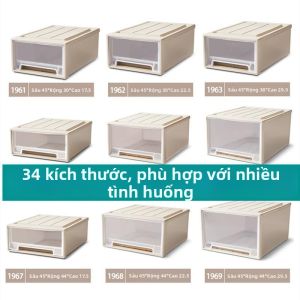 ZIYINGCHA | Transparent Dustproof Plastic Shoe Box for Children
