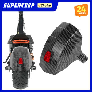 Rear Wheel Mudguard For Kugoo Kukirin G3 G4 Electroplated Mudguard with Taillight Cover Electric Scooter Rear Fender Accessories