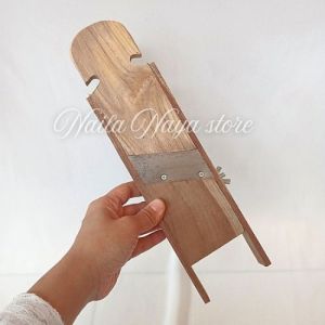 parutan sugu keripik singkong/ubi ketebalan bisa di atur kayu rapih halus tersedia 2 variasi