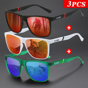 karos | 3Pcs/Set Karos Polarized Sunglasses Men Women UV400 Protection Eyewear Driving Cycling Fishing Running Outdoor Sports Glasses