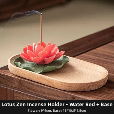 HAOYUAN | Handmade Lotus Incense Holder Home Use