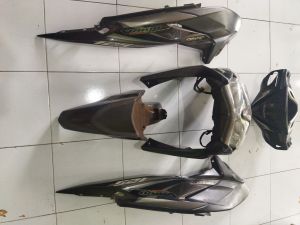 cover bodi tameng depan bodi belakang vario 125 old lama abu fullset original bekas