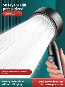 TAOSHI | Pressure Boosting Showerhead Set for Home Bath
