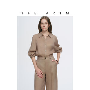 Silk Linen Long Sleeve Shirt for Comfort