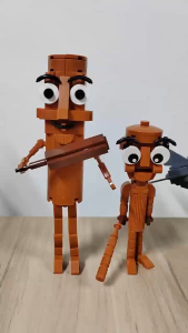 จัดส่งภายใน 12 ชั่วโมง🚚tung tung tung sahur ของเล่นบล็อคตัวต่อ ตัวต่อ รูปสัตว์การ์ตูน 3D น่ารัก ของเล่นเด็ก ของขวัญสำหรับเด็ก