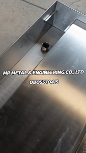 ม่านน้ำตก ลิ้นน้ำตก สแตนเลส เกรด 304 พร้อมตะแกรงรูสแตนเลสกันใบไม้ แบบครบเซ็ต ขนาด 30 cm / 40 cm / 60 cm / 80 cm / 100 cm /120 cm / 150 cm / 200 cm /