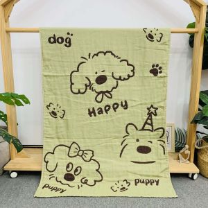 Khăn Tắm Vải Cotton Nguyên Chất Thấm Hút Nhanh Khô Dùng Tại Nhà Cho Cả Nam Và Nữ Họa Tiết Hoạt Hình Cho Trẻ Em Khăn Tắm Lớn Cho Người Lớn