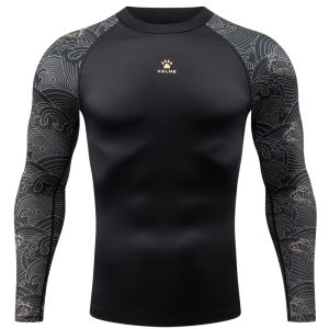 Kelme | Horse Year Style Carp Elements Fitness Tight Shirt Long Sleeve
