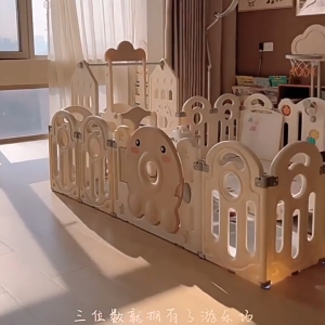 Foldable Baby Playpen Multifunctional Safety Fence Non Toxic Material Easy to Clean & Assemble pagar permainan婴儿围栏