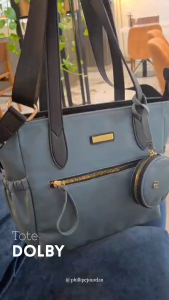 Phillipe Jourdan Dolby Tote Bag Wanita Black (Nylon)