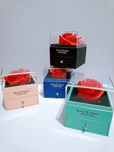 Kotak Cincin Macaron Warna & Kotak Perhiasan Best Wishes