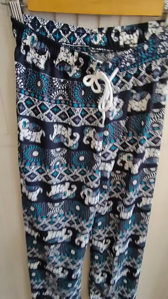 Ready Stock🇲🇾 elephant pants  casual pants woman seluar gajah thailand seluar tidur trousers women 大象裤
