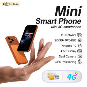 SERVO | 2026 NEW SERVO 4G LTE Mini Smartphone Android OS 2/3GB+16/64GB Play Store Face Unlock WiFi 4.5" Small Smart Phones 2 SIM Standby