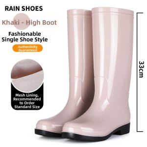 Waterproof Slip-resistant Womens Rubber Boots