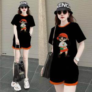 SÉT BỘ SHORT COTTON THÊU Q CHÂU CAO CẤP