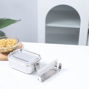 Kotak Makan Stainless Steel 304 Bento Box Anti Tumpah dan Rembes - Kitchenware