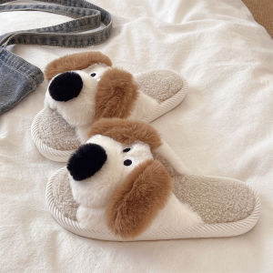 QIAOHUI | Womens Warm Anti-Slip Fuzzy Slippers