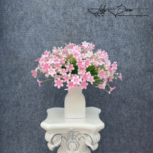 [TẶNG BÌNH] Thủy tiên 7 nhánh 5 cành TẶNG BÌNH-Trang Trí Nhà Cửa Hoa Lụa LyLy Decor