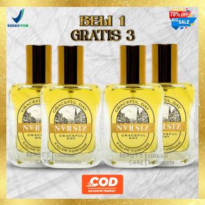 SPECIAL BUNDLING BELI 1 GRATIS 3 NARSIS PARFUM GRACEFUL DAY EAU DE PARFUME WANGI AWET PARFUM NARSIS WANGI TAHAN LAMA PARFUM WANITA TAHAN LAMA 12 JAM 30ML