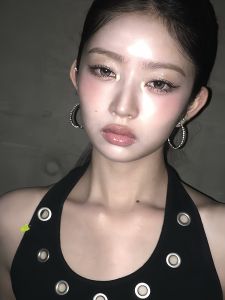 ต่างหูสแตนเลสสตีลขนาดใหญ่ ลายเรขาคณิต สไตล์หวานและเท่ หน้ามือสองข้าง สำหรับผู้หญิง เครื่องประดับแฟชั่น จี้หู