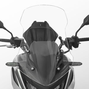 Motorbike For Honda NC750X NC 750 X 2021 2022 2023 4mm Thickness Windscreen Windshield Wind Deflector Shield Screen Visor Glass