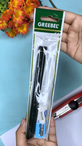 GREEBEL Stationery Set 4 in 1/Pensil 2B (2 pcs) + Penghapus + Eraser + Rautan/Serutan