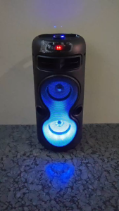 ลำโพงบลูทูธ GZ-410B ซับวูฟเฟอร์ 8 นิ้ว 4500W LED USB/TF ลำโพงไร้สาย (แถมฟรี ไมโครโฟน+สายชาร์จ) เบสหนัก ลำโพงพร้อมไมค์ คุณภาพเสียงที่ดี Bluetooth Speaker