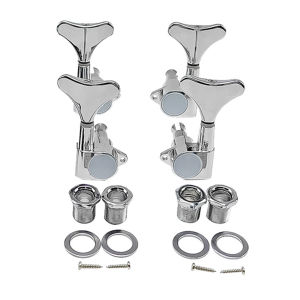 IRIN | IRIN 4 String Bass Guitar Tuning Pegs Machine Heads Tuners Metal Tuning Peg for Electric Bass Electric Guitar Parts Accessories