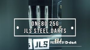 ONE80 STEEL TIP DART - 25G (JLS) BTB BOMBER TYPE 90% VHD TUNGSTEN STEEL DARTS (ARROW DART KELULI)