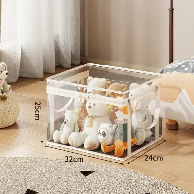 Transparent Dustproof Toy Storage Box
