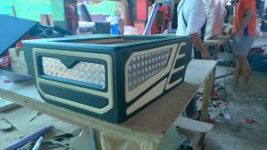 เบาะนอน ด้านในเก็บของได้ กระบะตอนเดียว  แถมเบาะลองนั่ง