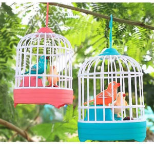 Đồ chơi lồng chim biết hót phát nhạc phát sáng mới nhất 2022 (pin sạc)